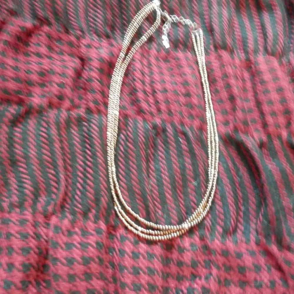 Silpada Necklace Copper and Silver Beads